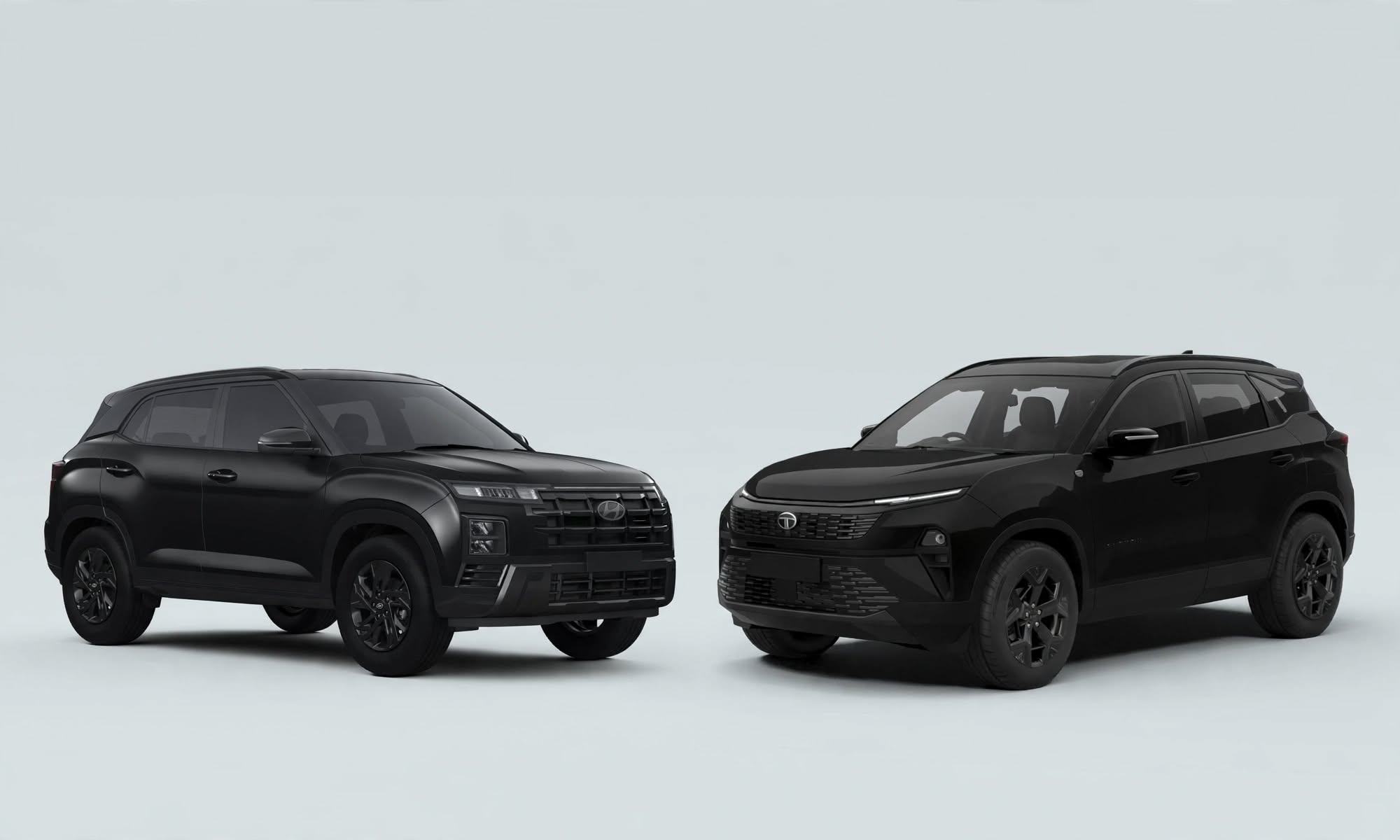 Hyundai Creta Upper-Mid vs Tata Harrier Second-Base: Which one is for you?